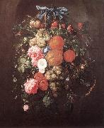 HEEM, Cornelis de Still-Life with Flowers wf USA oil painting reproduction